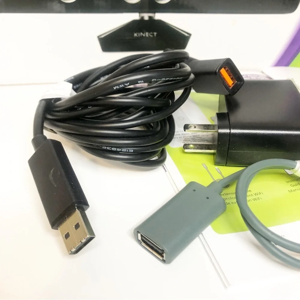 Microsoft Xbox 360 Kinect Sensor w/Adventures Game (2010)
